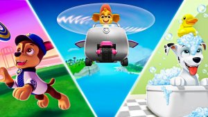 Щенячий патруль Paw Patro/День с Трекером в Бухте Приключений/Игровой мультик для детей