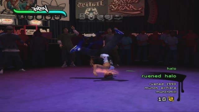 Bboy Ruen Power Move set from BBOYTHEGAME