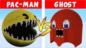 PAC-MAN vs GHOST – PvZ vs Minecraft vs Smash