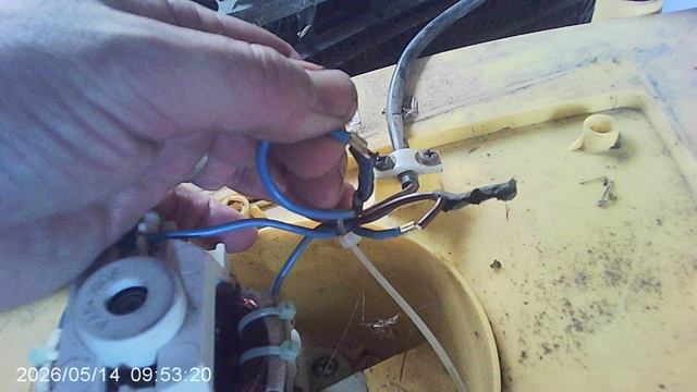 Обзор подключения питающего кабеля к электромотору косилки HUTER ELM-11A32