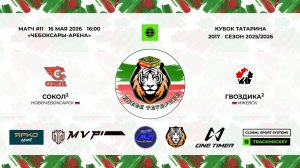 КУБОК ТАТАРИНА 15-17 мая Матч 11 «Сокол-2» г. Новочебоксарск - «Гвоздика-2» г. Ижевск