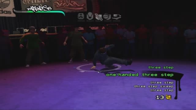 Bboy Darkness Foot Work set from BBOYTHEGAME