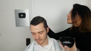 ASMR Dye His Hair Hair Stylist Roleplay