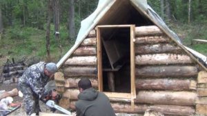 Охота и Рыбалка 2026 Тайга Строим ИЗБУ ХАРИУС ловля Тайменя ТАЙГЕ 25 Сухопит 5авг Сибирь чист