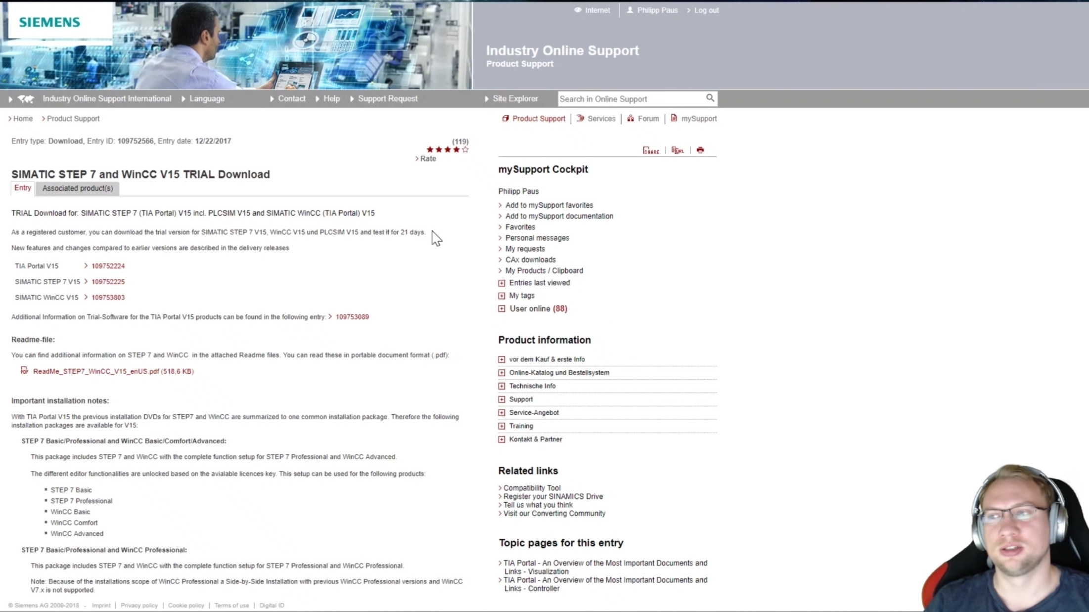 Установка TIA Portal V15! V16/V17/V19/V20 также в ссылках!