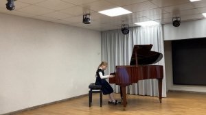 Папковская Евгения, А. Гречанинов Маленький попрошайка, ДШИ № 76, г.Белово