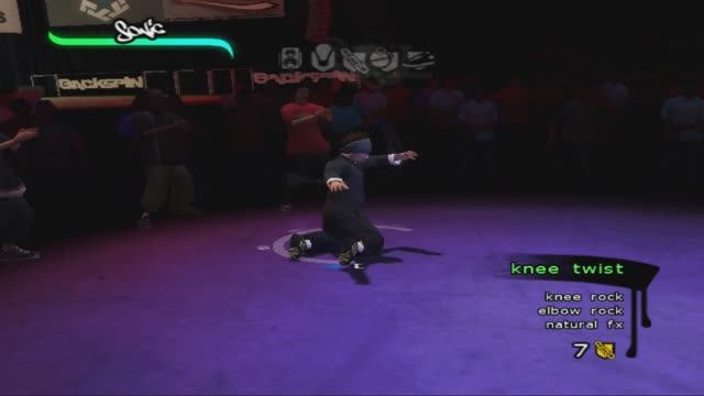 Bboy  Sonic Foot Work set from BBOYTHEGAME