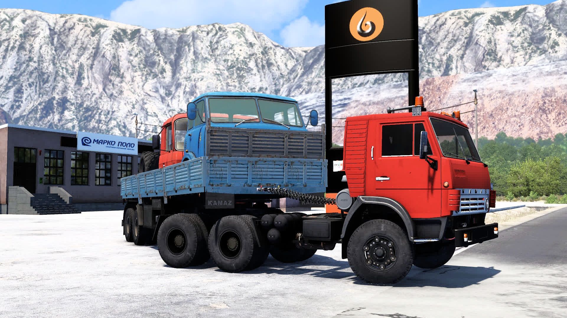 663 / ETS2 1.58 / КАМАЗ 5410 / Кыргызстан дальнобой.
