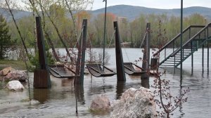 ПРИПЛЫЛИ: В КРАСНОЯРСКЕ ПОДТОПИЛО НАБЕРЕЖНЫЕ