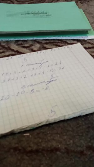 проверяю тетрадки чек