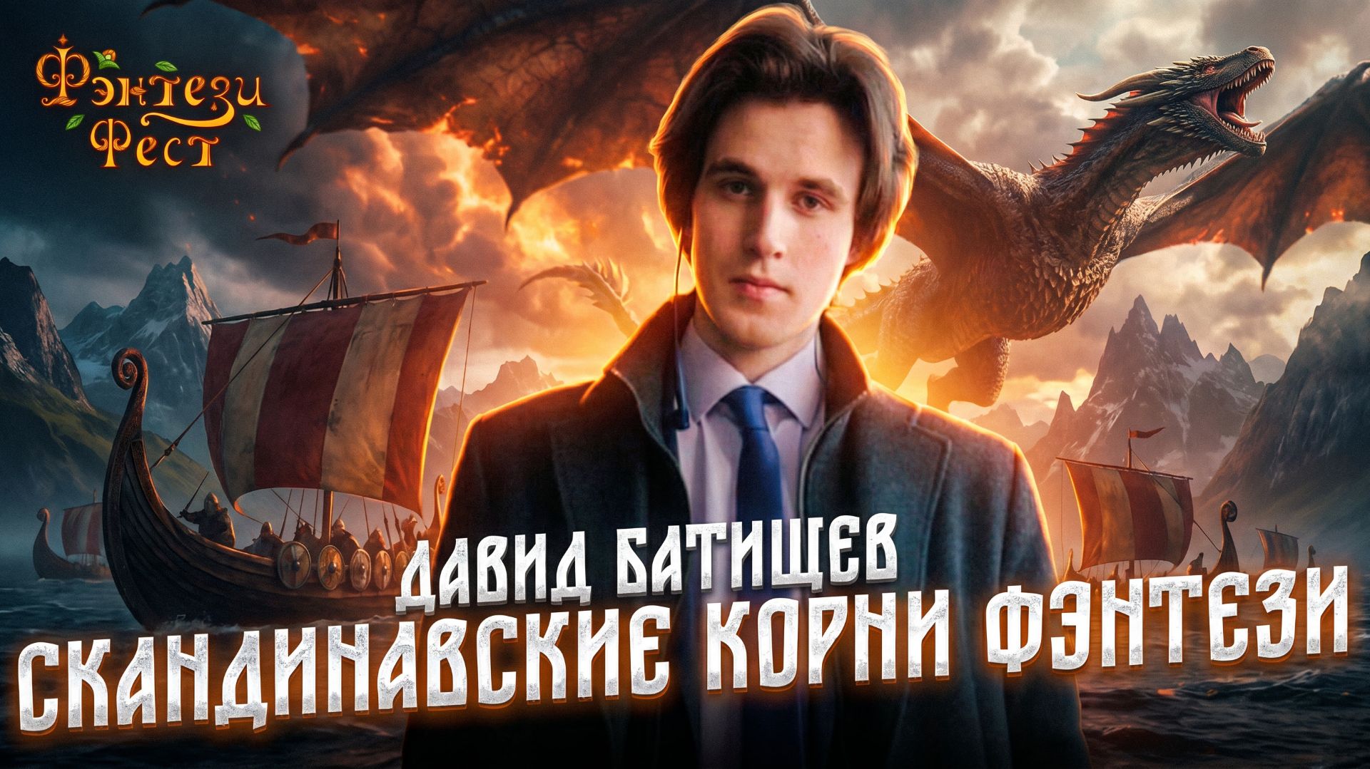Скандинавская мифология в фэнтези и играх. Давид Батищев. Фэнтези Фест 2025