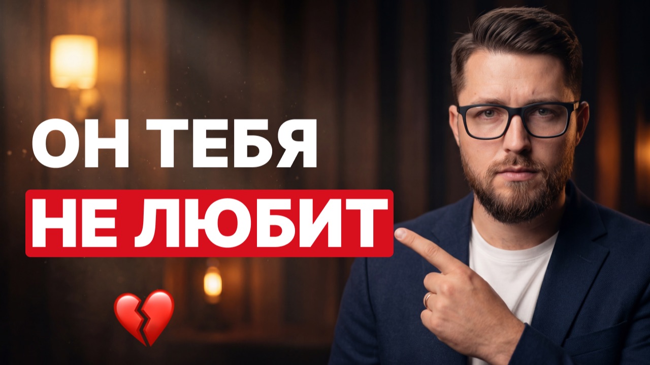 5 скрытых признаков, что мужчина вас НЕ ЛЮБИТ
