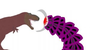 T-rex VS Worm