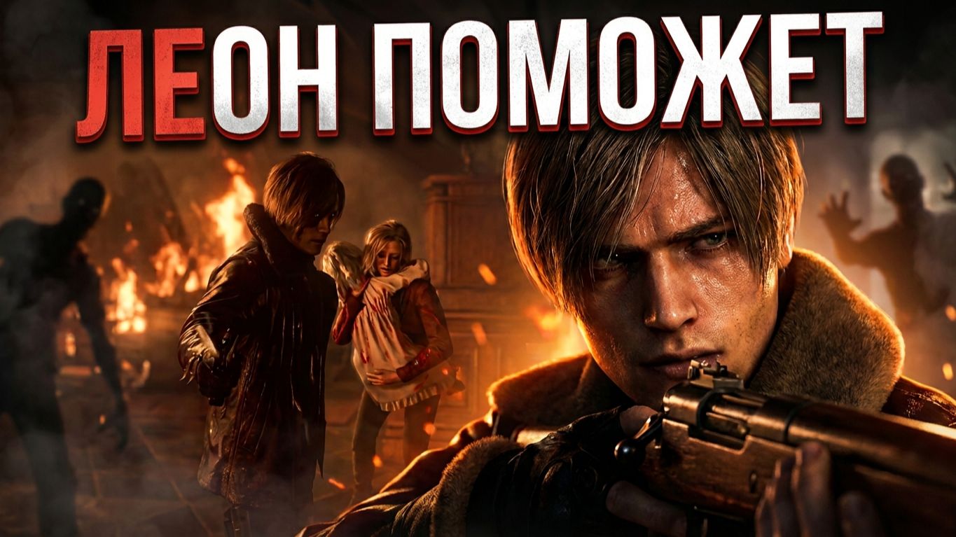 Подключаем Леона к спасению!!! RE Requiem # 5