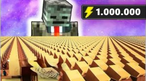 СДЕЛАЛ 1.000.000 ЖИТЕЛЕЙ РАБАМИ В МАЙНКРАФТ !
