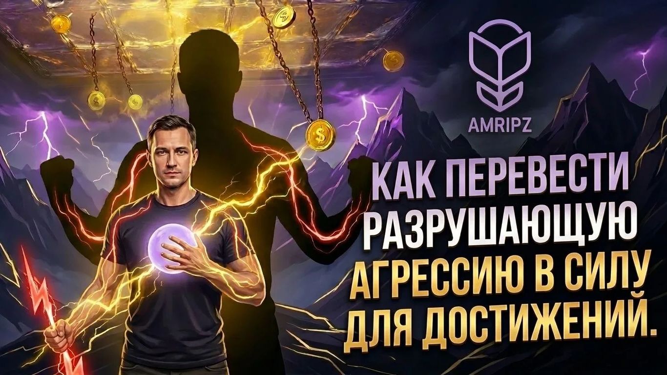 Как вернуть энергию агрессии и перевести в силу для достижений: теория + терапия