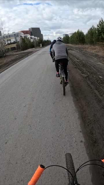 Организованная поездка, непринуждённо ждём друг друга #велопоездка #велосипед #Тюмень
