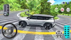 Автомобильный симулятор ездим на Новой Kia. Игра для Андроид. Яркие мультики для детей смотреть!