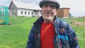 С Олесей Андреевной в гостях у деда Матвея