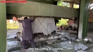 Extreme Process Pakistan CUTS BIG STONES Using A Very Powerful Giant Machine - @AmazingExperts