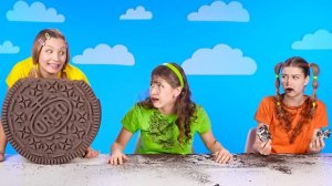 Большая, Средняя или Маленькая Тарелка Челлендж # Смешные Ситуации на Кухне