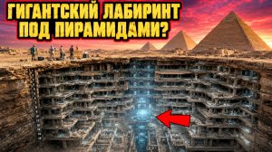 Под плато Гиза нашли гигантский вибрирующий лабиринт глубиной в 15 этажей?
