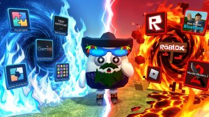 мои игры с помощью ии Vs роблокс