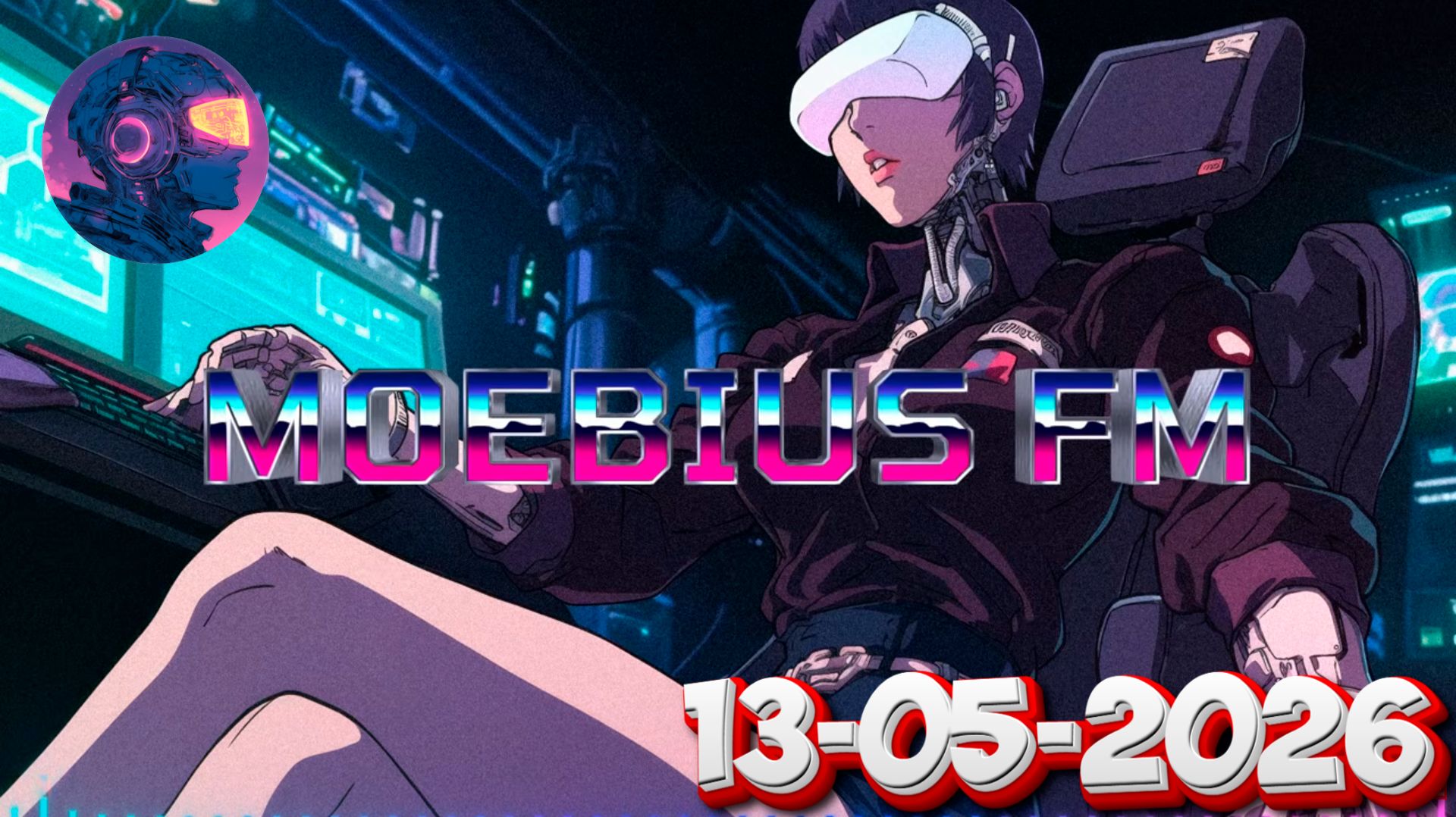 🎶2099 Chrome Pulse Theory🎛️Cyberpunk,Synthwave_M💿EBIUS FM_13-05-2026