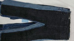 43699 Levi's джинсы мужские, 3пак, Levis denim trousers 25, секонд (extra) оптом