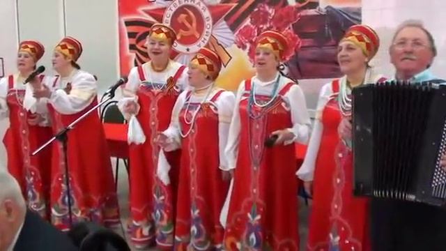 Встреча ветеранов войны и труда на аэродроме "СЕВЕРНЫЙ" накануне 70 летия Великой Победы 2.05.15.