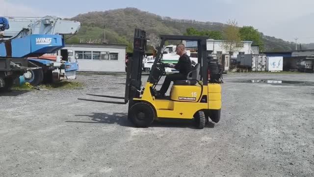 MITSUBISHI FG15 вилочный погрузчик 1500кг г/п
