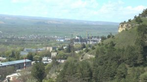 Кисловодск. Прогулка по склону Боргустанского хребта с оптическим зумом.