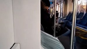 Поездка на Трамвае №13 На Витязе-М №31113 (Каланчёвская Улица–Метро Семёновская) Москва 06.01.2023