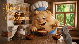 Крылатый мохнатый да масленый -  Русские народные сказки | Сказка для детей | Слушать сказки