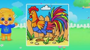 Детский развивающий мультфильм, пазлы, головоломка.