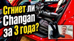 Сгниет ли Changan за 3 года? Как разобрать салон?