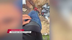 В Улан-Удэ на улице Жердева прорвало трубу