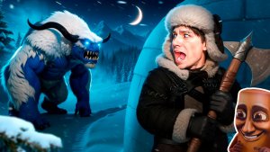 ЙЕТИ ЛЮДОЕД, СЪЕЛ ДЕТИШЕК НА ОБЕД!😱 ВЫЖИВАЮ 99 НОЧЕЙ В АРКТИКЕ СО СНЕЖНЫМ ЧЕЛОВЕКОМ В РОБЛОКС! 😭