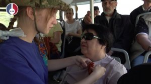 Накануне 9 мая в городе прошла Акция «Георгиевская ленточка».