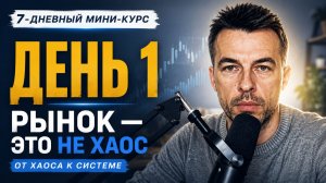 День 1. Рынок это не хаос. Что такое структура рынка?