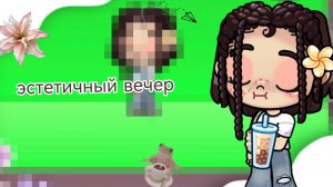 ~ эстетичный вечер ~