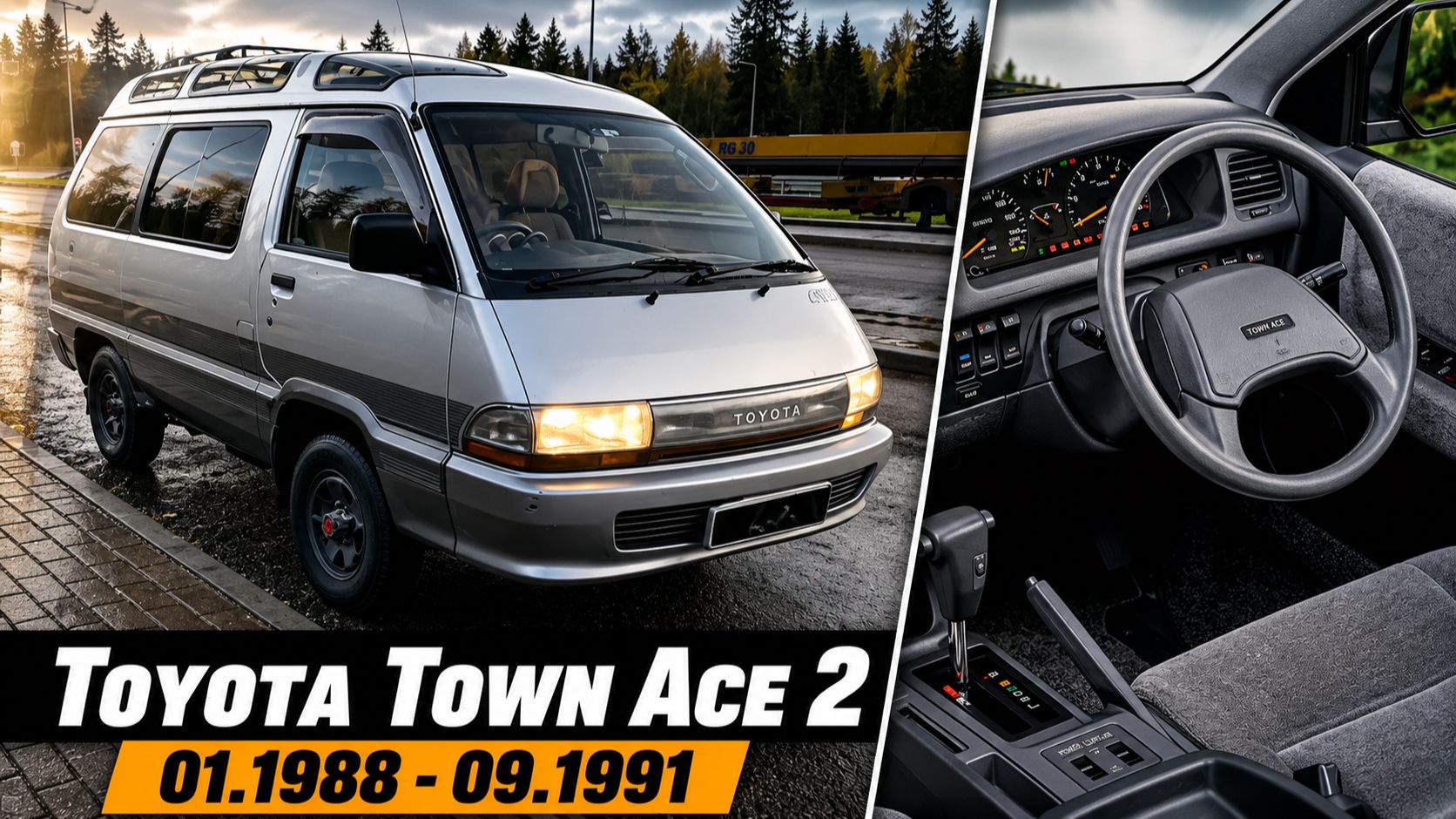 TOYOTA TOWN ACE 2 честный обзор японского ТРУДЯГИ