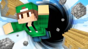 ЧЁРНАЯ ДЫРА ЗАСОСАЛА ДЕРЕВНЮ ЖИТЕЛЕЙ В МАЙНКРАФТ | Риколит Minecraft
