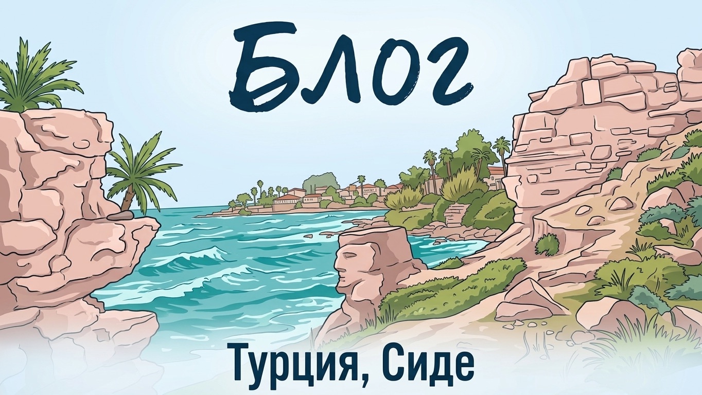 Путешествие с подругой Сиде, Турция