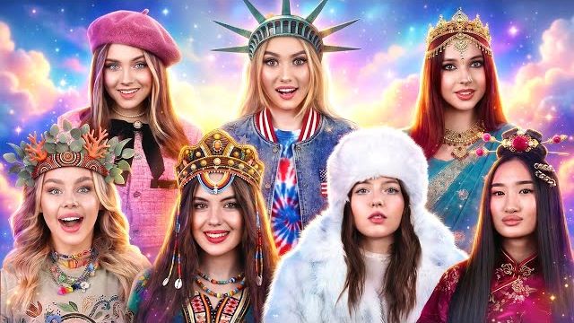 Кто Попадет в Известную Поп Группу Девушка Азия vs Америка vs Австралия vs Африка vs Антарктика