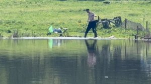 Поимки на основном водоеме !!!
