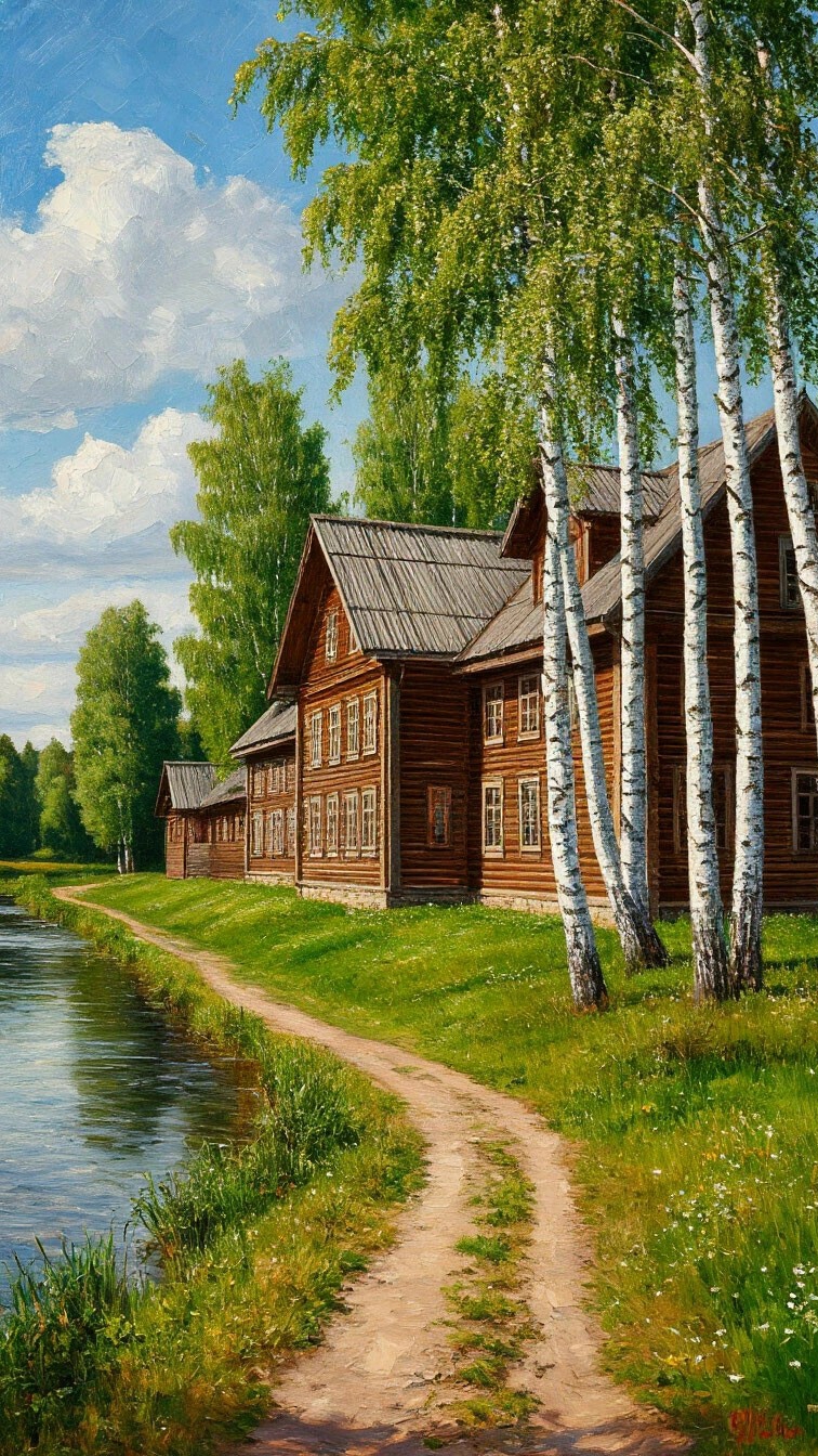 ДЕРЕВЕНЬКА МОЯ. ЕЛЕНА КАРПУК