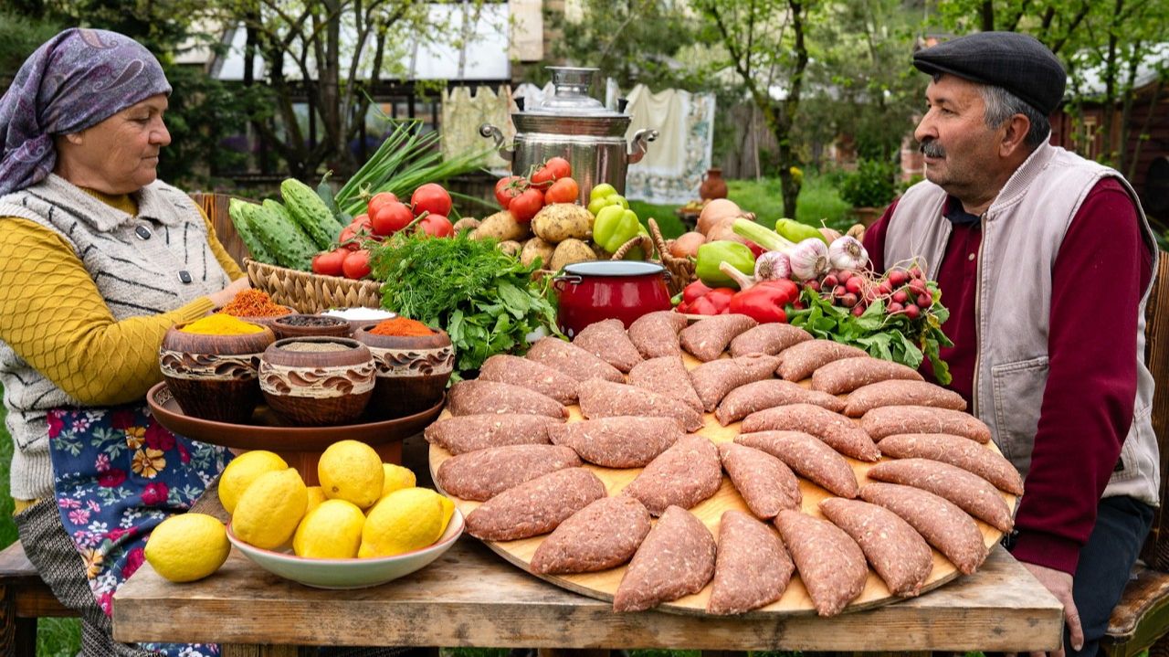 Уютная Деревенская Кухня – Домашние Мясные Котлеты на Обед 🌿🍖