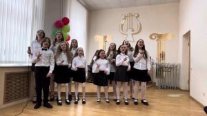 Детский вокально-хоровой коллектив «Фантазия», сл.И.Просторовой,муз. Я.Дубравина «Сочиненье о весне»