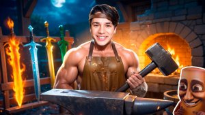 СТАЛ КУЗНЕЦОМ в «THE FORGE» и ВЫКОВАЛ САМЫЙ КРУТОЙ МЕЧ в РОБЛОКС!